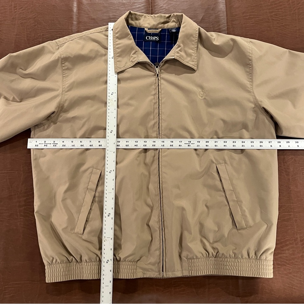 Chaps Harrington Golf Performance Jacket - Beige … - image 11